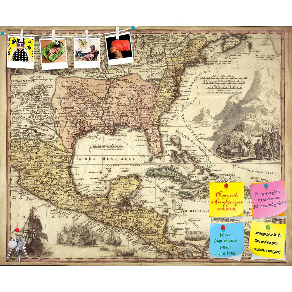 ArtzFolio Photo of an Old Map D9 Printed Bulletin Board Notice Pin Board Soft Board | Frameless-Bulletin Boards Frameless-AZ5005863BLB_FL_RF_R-0-Image Code 5005863 Vishnu Image Folio Pvt Ltd, IC 5005863, ArtzFolio, Bulletin Boards Frameless, Places, Vintage, Photography, photo, of, an, old, map, d9, printed, bulletin, board, notice, pin, soft, frameless, caribbean, florida, cuba, world, cartography, city, england, english, europe, european, flag, geography, historical, history, medieval, north, ocean, retro