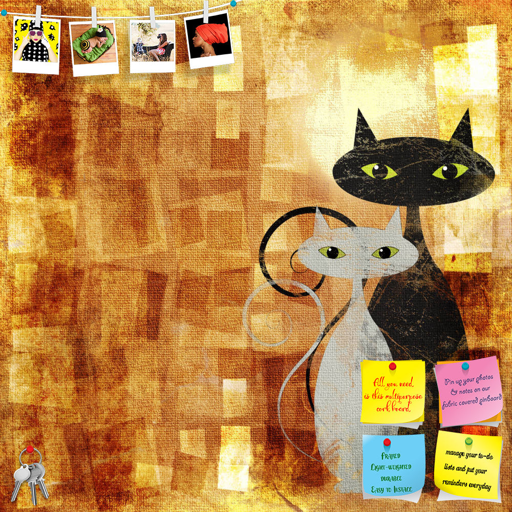 ArtzFolio Grunge Black & White Photo of a Cat Printed Bulletin Board Notice Pin Board Soft Board | Frameless-Bulletin Boards Frameless-AZ5005865BLB_FL_RF_R-0-Image Code 5005865 Vishnu Image Folio Pvt Ltd, IC 5005865, ArtzFolio, Bulletin Boards Frameless, Animals, Fine Art Reprint, grunge, black, white, photo, of, a, cat, printed, bulletin, board, notice, pin, soft, frameless, abstract, canvas, vintage, texture, poster, retro, acrylic, aged, animal, antique, art, artistic, backdrop, background, orange, brush