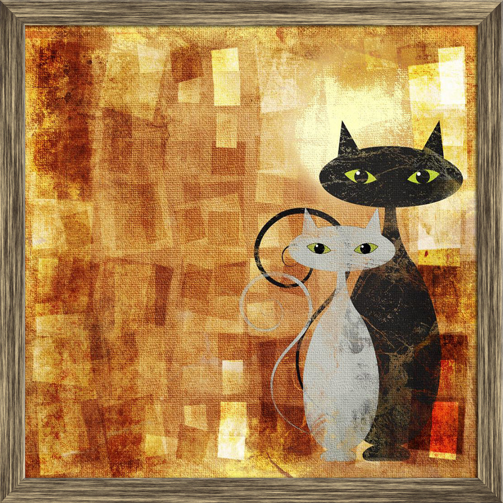 ArtzFolio Grunge Black & White Photo of a Cat Tabletop Painting Frame-Paintings Table Top-AZ5005865MIN_FR_RF_R-0-Image Code 5005865 Vishnu Image Folio Pvt Ltd, IC 5005865, ArtzFolio, Paintings Table Top, Animals, Fine Art Reprint, grunge, black, white, photo, of, a, cat, tabletop, painting, frame, abstract, canvas, vintage, texture, poster, retro, acrylic, aged, animal, antique, art, artistic, backdrop, background, orange, brush, cartoon, color, conceptual, cover, design, dirty, drawing, graphic, grungy, il