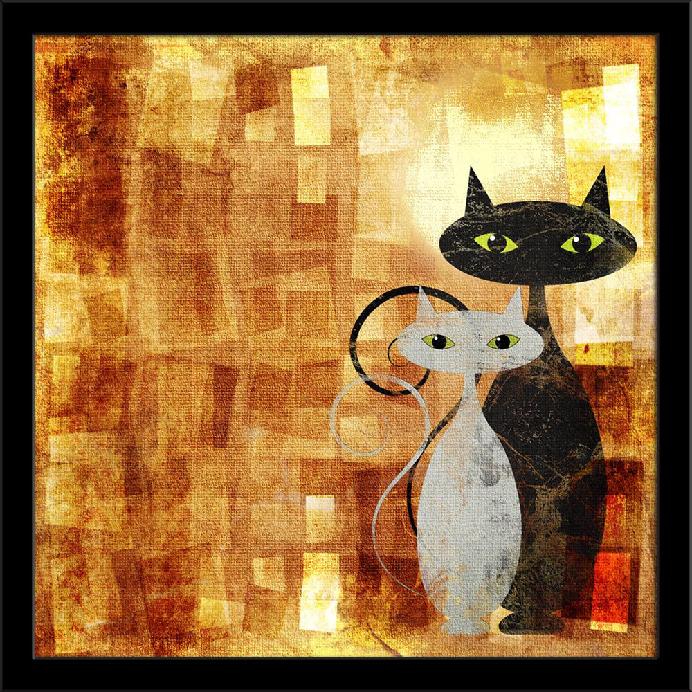 Grunge Black & White Photo of a Cat Painting Poster Frame-Regular Art Framed-REG_FR-IC 5005865 IC 5005865, Abstract Expressionism, Abstracts, Ancient, Animals, Animated Cartoons, Art and Paintings, Black, Black and White, Caricature, Cartoons, Conceptual, Digital, Digital Art, Drawing, Graphic, Historical, Illustrations, Love, Medieval, Paintings, Retro, Romance, Semi Abstract, Signs, Signs and Symbols, Vintage, White, grunge, photo, of, a, cat, painting, poster, frame, oil, cats, chat, canvas, abstract, ac