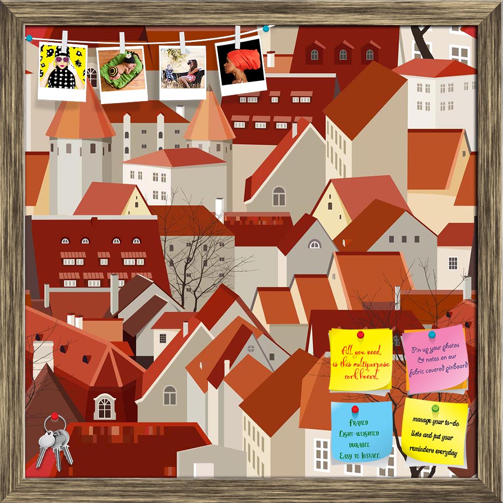 ArtzFolio Seamless City Landscape With Tile Roofs Printed Bulletin Board Notice Pin Board Soft Board | Framed-Bulletin Boards Framed-AZ5005870BLB_FR_RF_R-0-Image Code 5005870 Vishnu Image Folio Pvt Ltd, IC 5005870, ArtzFolio, Bulletin Boards Framed, Kids, Places, Digital Art, seamless, city, landscape, with, tile, roofs, printed, bulletin, board, notice, pin, soft, framed, pin up board, push pin board, extra large cork board, big pin board, notice board, small bulletin board, cork board, wall notice board, 