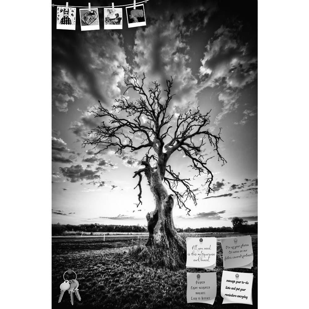 ArtzFolio Alone Dead Tree on Country Highway Printed Bulletin Board Notice Pin Board Soft Board | Frameless-Bulletin Boards Frameless-AZ5005873BLB_FL_RF_R-0-Image Code 5005873 Vishnu Image Folio Pvt Ltd, IC 5005873, ArtzFolio, Bulletin Boards Frameless, Landscapes, Vintage, Photography, alone, dead, tree, on, country, highway, printed, bulletin, board, notice, pin, soft, frameless, tall, wood, bark, grow, dry, big, sky, set, one, sun, old, stem, epic, fall, root, twigs, green, white, cloud, grass, black, bo