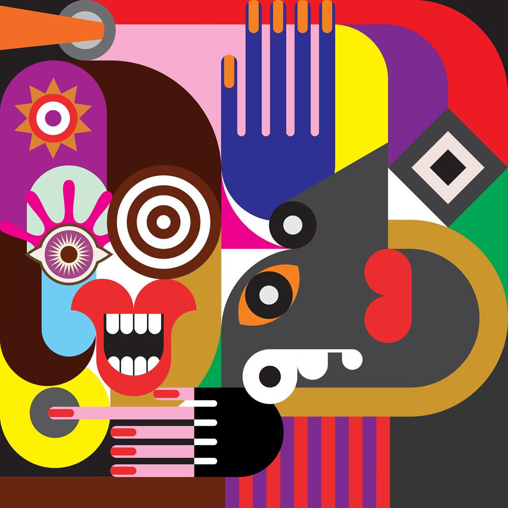 ArtzFolio Two Women Portrait Illustration Peel & Stick Vinyl Wall Sticker-Laminated Wall Stickers-AZ5005874ART_UN_RF_R-0-Image Code 5005874 Vishnu Image Folio Pvt Ltd, IC 5005874, ArtzFolio, Laminated Wall Stickers, Adult, Surrealism, Digital Art, two, women, portrait, illustration, peel, stick, vinyl, wall, sticker, for, bedroom, large, size, decal, drawing, room, living, decorative, big, waterproof, home, office, reception, pitaara, box, designer, prints, kids, pvc, amazonbasics, washable, abstract, self,