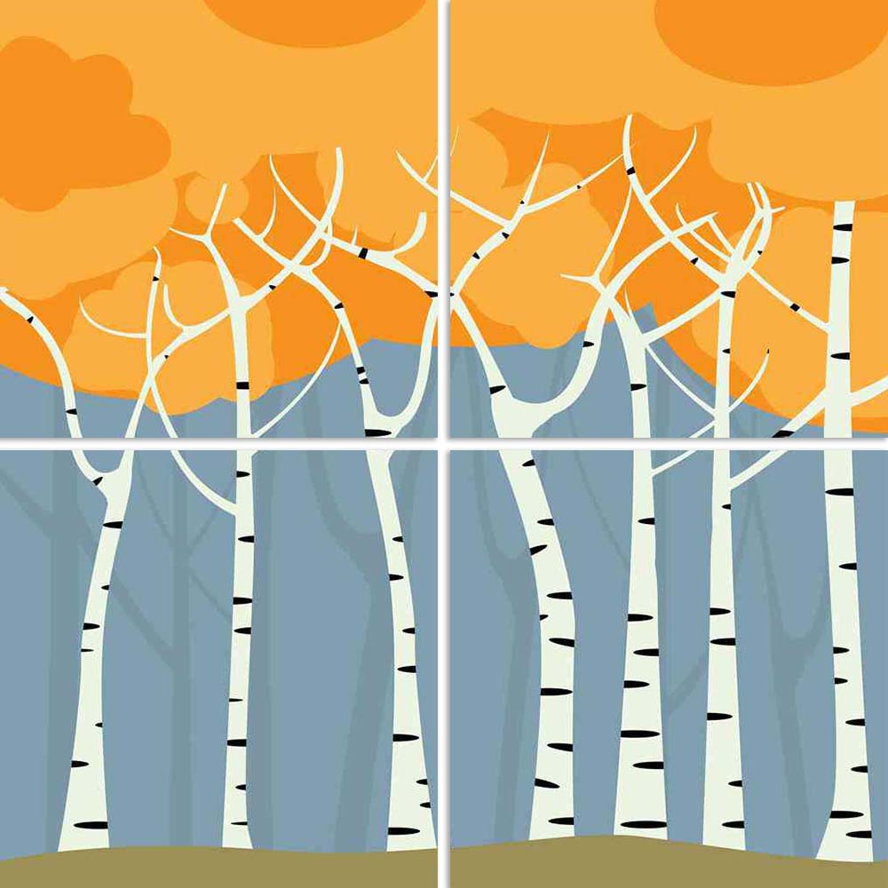 ArtzFolio Graphic Art of Romantic Birch Forest Background Split Art Painting Panel on Sunboard-Split Art Panels-AZ5005878SPL_FR_RF_R-0-Image Code 5005878 Vishnu Image Folio Pvt Ltd, IC 5005878, ArtzFolio, Split Art Panels, Kids, Landscapes, Digital Art, graphic, art, of, romantic, birch, forest, background, split, painting, panel, on, sunboard, framed, canvas, print, wall, for, living, room, with, frame, poster, pitaara, box, large, size, drawing, big, office, reception, photography, designer, decorative, a