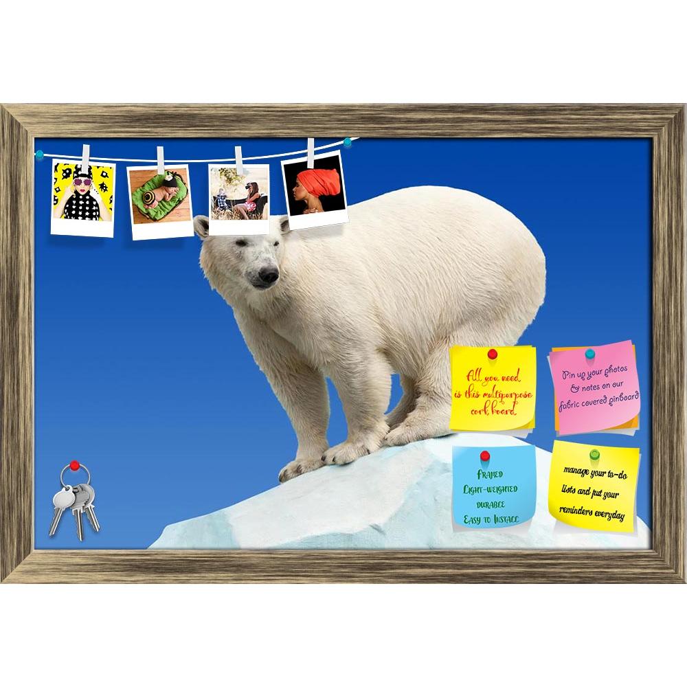 ArtzFolio Polar Bear In Wildness Area Against Blue Sky Printed Bulletin Board Notice Pin Board Soft Board | Framed-Bulletin Boards Framed-AZ5005888BLB_FR_RF_R-0-Image Code 5005888 Vishnu Image Folio Pvt Ltd, IC 5005888, ArtzFolio, Bulletin Boards Framed, Animals, Photography, polar, bear, in, wildness, area, against, blue, sky, printed, bulletin, board, notice, pin, soft, framed, animal, arctic, captive, captivity, clouds, dangerous, endangered, extinction, fur, habitat, hunt, hunter, ice, ice-cap, mammal, 