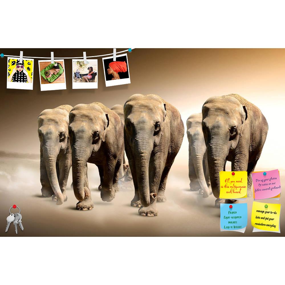 ArtzFolio Herd Of Elephants Printed Bulletin Board Notice Pin Board Soft Board | Frameless-Bulletin Boards Frameless-AZ5005889BLB_FL_RF_R-0-Image Code 5005889 Vishnu Image Folio Pvt Ltd, IC 5005889, ArtzFolio, Bulletin Boards Frameless, Animals, Photography, herd, of, elephants, printed, bulletin, board, notice, pin, soft, frameless, abstract, africa, african, animal, asia, asian, background, beauty, big, canvas, closeup, clouds, desert, drove, dust, ecology, elegant, elephant, family, fauna, fog, india, in