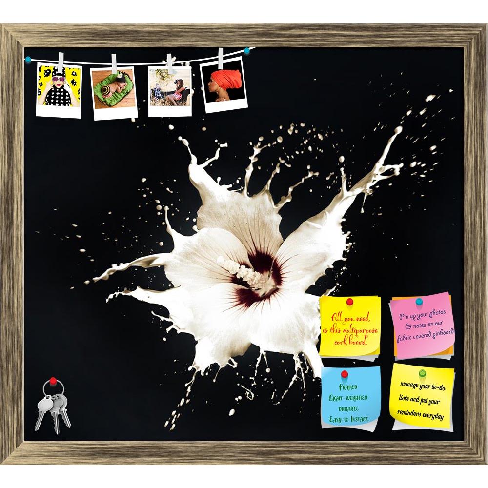 ArtzFolio White Flowers With Milk Splash On Black Background Printed Bulletin Board Notice Pin Board Soft Board | Framed-Bulletin Boards Framed-AZ5005892BLB_FR_RF_R-0-Image Code 5005892 Vishnu Image Folio Pvt Ltd, IC 5005892, ArtzFolio, Bulletin Boards Framed, Floral, Photography, white, flowers, with, milk, splash, on, black, background, printed, bulletin, board, notice, pin, soft, framed, art, backgrounds, beautiful, beauty, bloom, blossom, blue, bright, close-up, closeup, contrasts, decoration, drop, flo