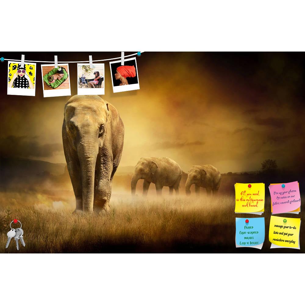 ArtzFolio Elephants At Sunset Printed Bulletin Board Notice Pin Board Soft Board | Frameless-Bulletin Boards Frameless-AZ5005894BLB_FL_RF_R-0-Image Code 5005894 Vishnu Image Folio Pvt Ltd, IC 5005894, ArtzFolio, Bulletin Boards Frameless, Animals, Photography, elephants, at, sunset, printed, bulletin, board, notice, pin, soft, frameless, africa, african, animal, art, asia, asian, background, big, canvas, closeup, clouds, column, desert, drove, dust, elegant, elephant, family, fauna, group, india, indian, is