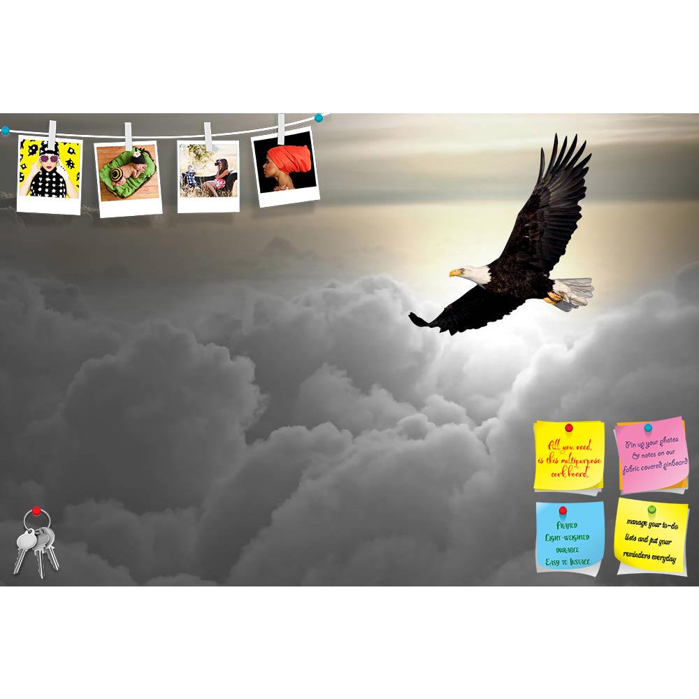 ArtzFolio Bald Eagle Flying Above The Clouds Printed Bulletin Board Notice Pin Board Soft Board | Frameless-Bulletin Boards Frameless-AZ5005897BLB_FL_RF_R-0-Image Code 5005897 Vishnu Image Folio Pvt Ltd, IC 5005897, ArtzFolio, Bulletin Boards Frameless, Birds, Photography, bald, eagle, flying, above, the, clouds, printed, bulletin, board, notice, pin, soft, frameless, alaska, america, american, bird, blue, country, defense, democracy, fast, flight, fly, free, freedom, liberty, nature, outdoor, prey, pride, 