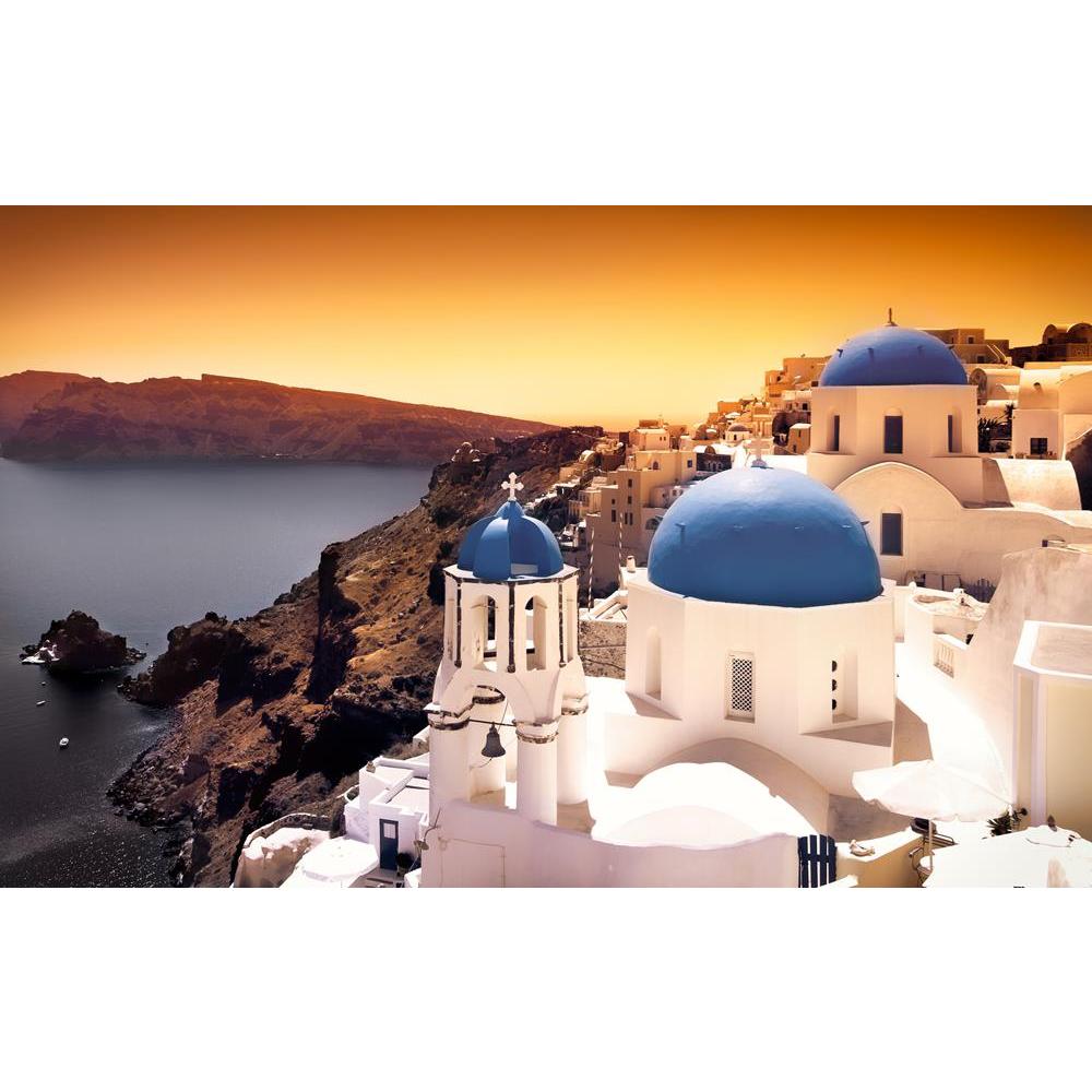 ArtzFolio Churches On Santorini Cliffs With Orange Sky Unframed Premium Canvas Painting-Paintings Unframed Premium-AZ5005898ART_UN_RF_R-0-Image Code 5005898 Vishnu Image Folio Pvt Ltd, IC 5005898, ArtzFolio, Paintings Unframed Premium, Landscapes, Places, Photography, churches, on, santorini, cliffs, with, orange, sky, unframed, premium, canvas, painting, large, size, print, wall, for, living, room, without, frame, decorative, poster, art, pitaara, box, drawing, amazonbasics, big, kids, designer, office, re