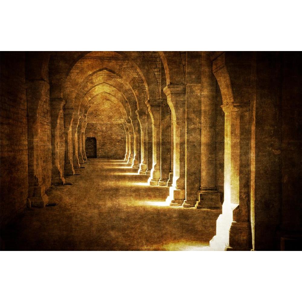 ArtzFolio Abbaye De Fontenay Archway Hall Vintage Unframed Premium Canvas Painting-Paintings Unframed Premium-AZ5005907ART_UN_RF_R-0-Image Code 5005907 Vishnu Image Folio Pvt Ltd, IC 5005907, ArtzFolio, Paintings Unframed Premium, Landscapes, Places, Photography, abbaye, de, fontenay, archway, hall, vintage, unframed, premium, canvas, painting, large, size, print, wall, for, living, room, without, frame, decorative, poster, art, pitaara, box, drawing, amazonbasics, big, kids, designer, office, reception, re
