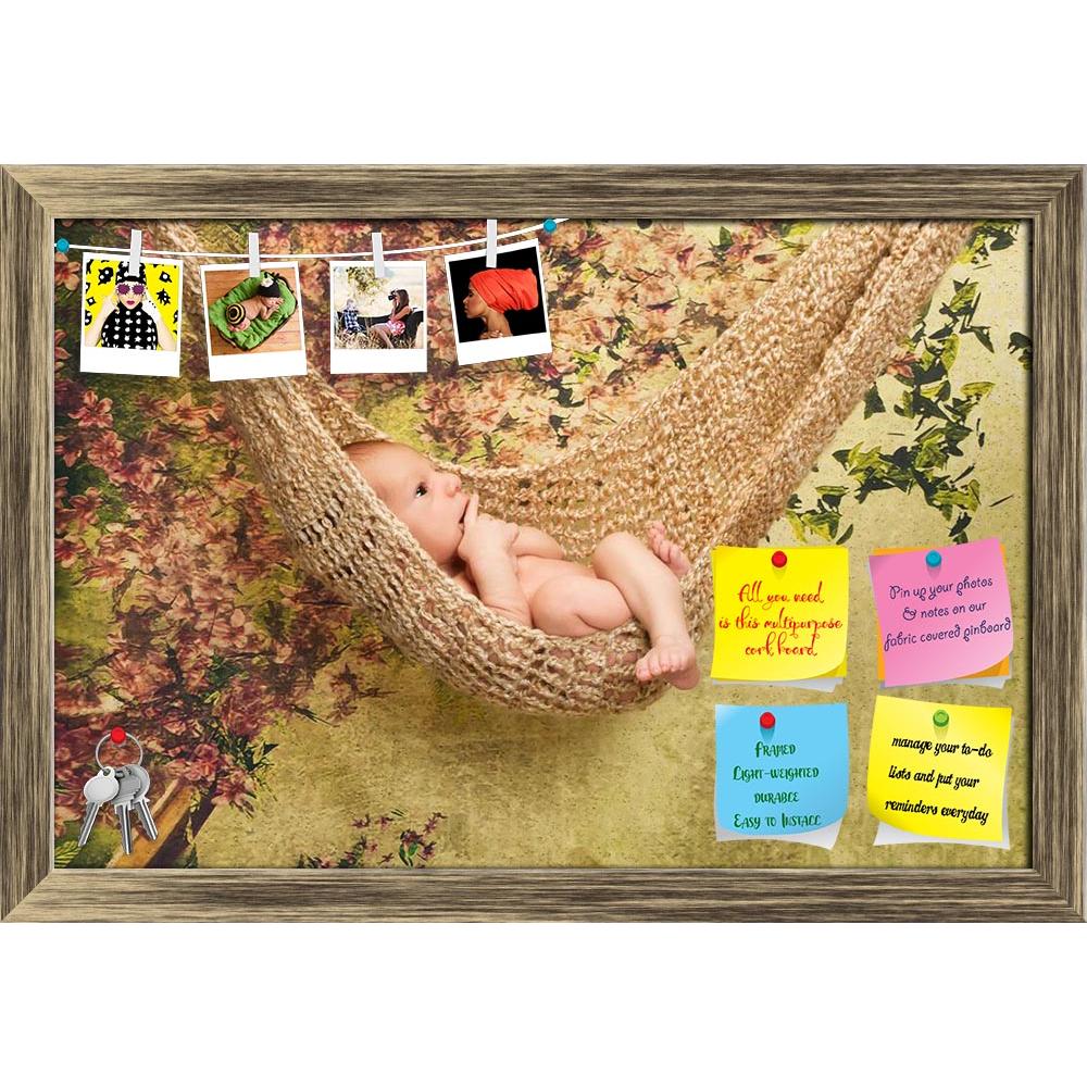 ArtzFolio Newborn Baby Boy Relaxes In A Hammock Printed Bulletin Board Notice Pin Board Soft Board | Framed-Bulletin Boards Framed-AZ5005917BLB_FR_RF_R-0-Image Code 5005917 Vishnu Image Folio Pvt Ltd, IC 5005917, ArtzFolio, Bulletin Boards Framed, Kids, Photography, newborn, baby, boy, relaxes, in, a, hammock, printed, bulletin, board, notice, pin, soft, framed, adorable, cherry, blossom, color, image, crochet, cute, green, hanging, horizontal, human, infant, innocence, innocent, lazy, new, one, person, rel