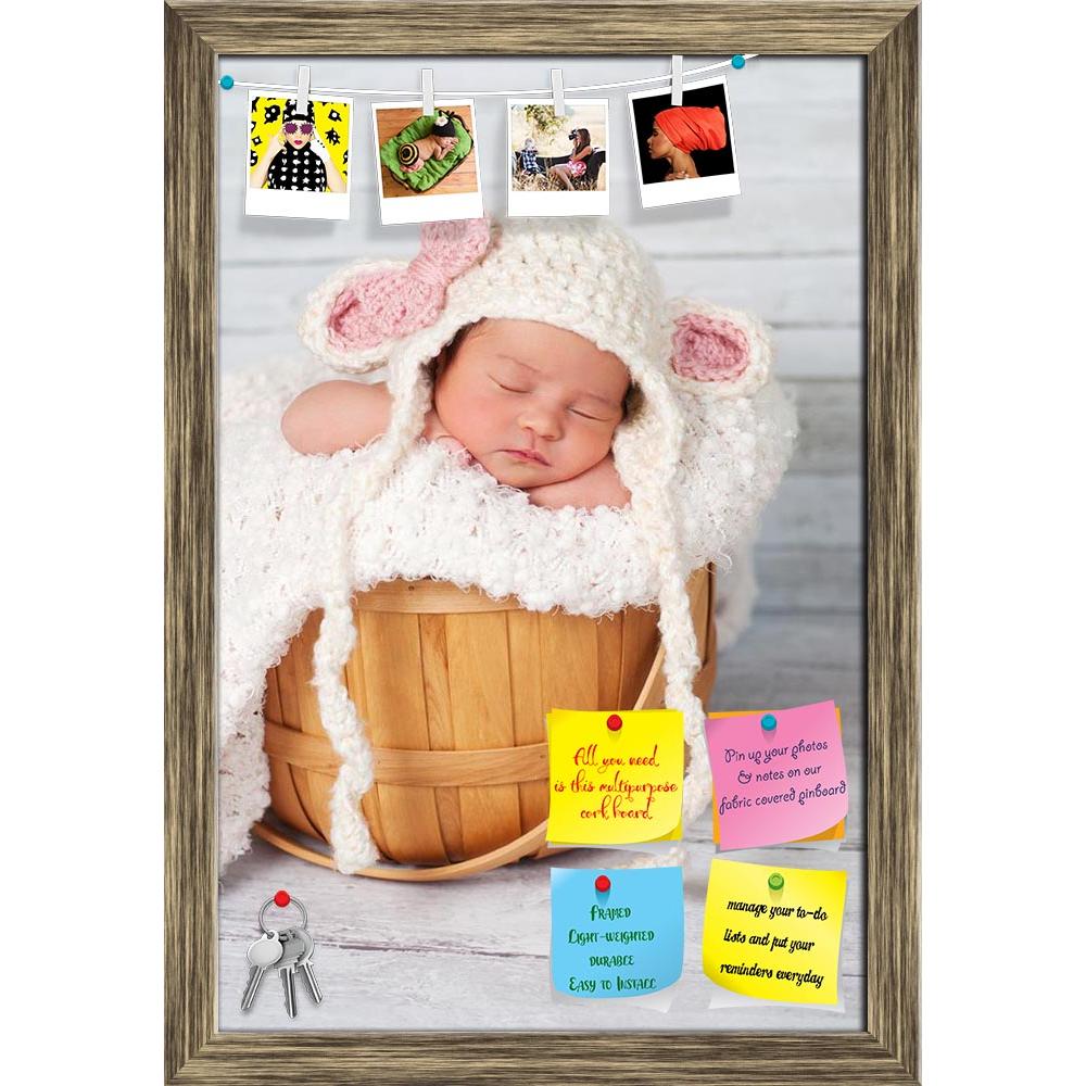ArtzFolio Newborn Girl Wearing a Hat & Sitting in a Basket Printed Bulletin Board Notice Pin Board Soft Board | Framed-Bulletin Boards Framed-AZ5005922BLB_FR_RF_R-0-Image Code 5005922 Vishnu Image Folio Pvt Ltd, IC 5005922, ArtzFolio, Bulletin Boards Framed, Kids, Photography, newborn, girl, wearing, a, hat, sitting, in, basket, printed, bulletin, board, notice, pin, soft, framed, adorable, baby, costume, crochet, cute, funny, human, infant, innocence, innocent, lamb, mixed, race, new, person, sleeping, pin
