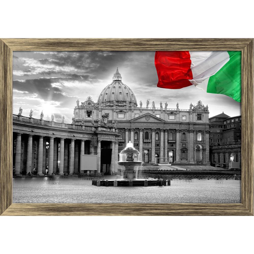 ArtzFolio Basilica Di San Pietro, Vatican, Rome, Italy D2 Canvas Painting-Paintings Wooden Framing-AZ5005925ART_FR_RF_R-0-Image Code 5005925 Vishnu Image Folio Pvt Ltd, IC 5005925, ArtzFolio, Paintings Wooden Framing, Places, Vintage, Photography, basilica, di, san, pietro, vatican, rome, italy, d2, canvas, painting, framed, print, wall, for, living, room, with, frame, poster, pitaara, box, large, size, drawing, art, split, big, office, reception, of, kids, panel, designer, decorative, amazonbasics, reprint