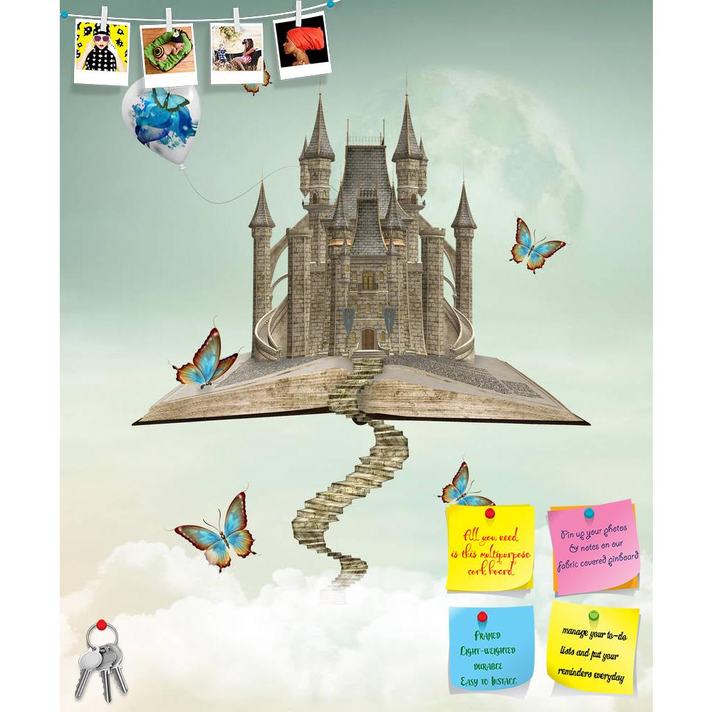 ArtzFolio Fairy Tale D2 Printed Bulletin Board Notice Pin Board Soft Board | Frameless-Bulletin Boards Frameless-AZ5005933BLB_FL_RF_R-0-Image Code 5005933 Vishnu Image Folio Pvt Ltd, IC 5005933, ArtzFolio, Bulletin Boards Frameless, Conceptual, Fantasy, Digital Art, fairy, tale, d2, printed, bulletin, board, notice, pin, soft, frameless, castle, magic, magical, tower, candies, book, dreams, windows, butterflies, clouds, chess, chessboard, pages, towers, building, historic, floor, scene, education, read, ima
