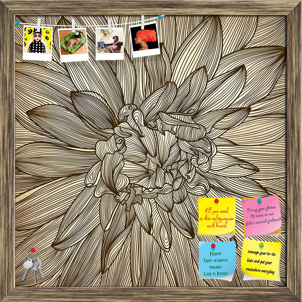 ArtzFolio Artwork of Dahlia Flower Printed Bulletin Board Notice Pin Board Soft Board | Framed-Bulletin Boards Framed-AZ5005936BLB_FR_RF_R-0-Image Code 5005936 Vishnu Image Folio Pvt Ltd, IC 5005936, ArtzFolio, Bulletin Boards Framed, Floral, Digital Art, artwork, of, dahlia, flower, printed, bulletin, board, notice, pin, soft, framed, drawing, flower., element, for, your, design, engraving, style, pin up board, push pin board, extra large cork board, big pin board, notice board, small bulletin board, cork 