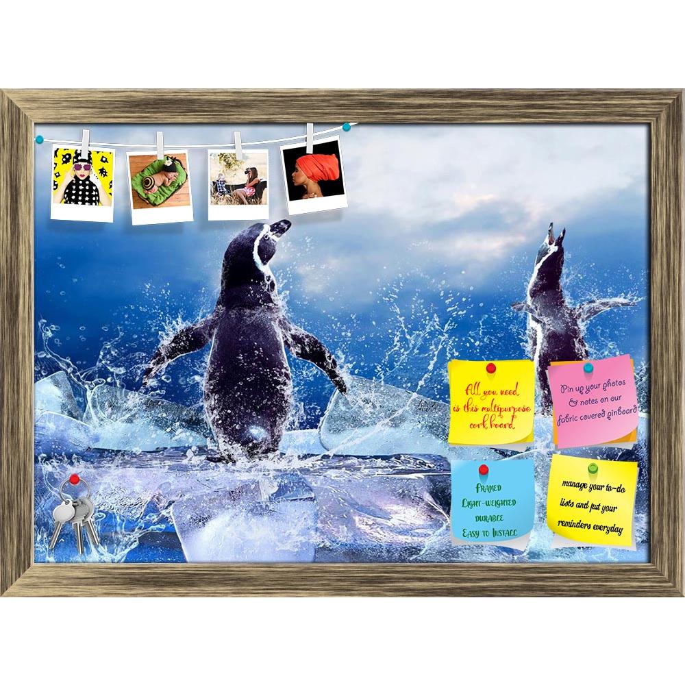 ArtzFolio Penguin On The Ice In Water Drops D2 Printed Bulletin Board Notice Pin Board Soft Board | Framed-Bulletin Boards Framed-AZ5005938BLB_FR_RF_R-0-Image Code 5005938 Vishnu Image Folio Pvt Ltd, IC 5005938, ArtzFolio, Bulletin Boards Framed, Animals, Photography, penguin, on, the, ice, in, water, drops, d2, printed, bulletin, board, notice, pin, soft, framed, bird, nature, sky, antarctic, antarctica, bright, clouds, cold, icy, pole, region, sea, season, snow, warming, white, wildlife, arctic, big, refl