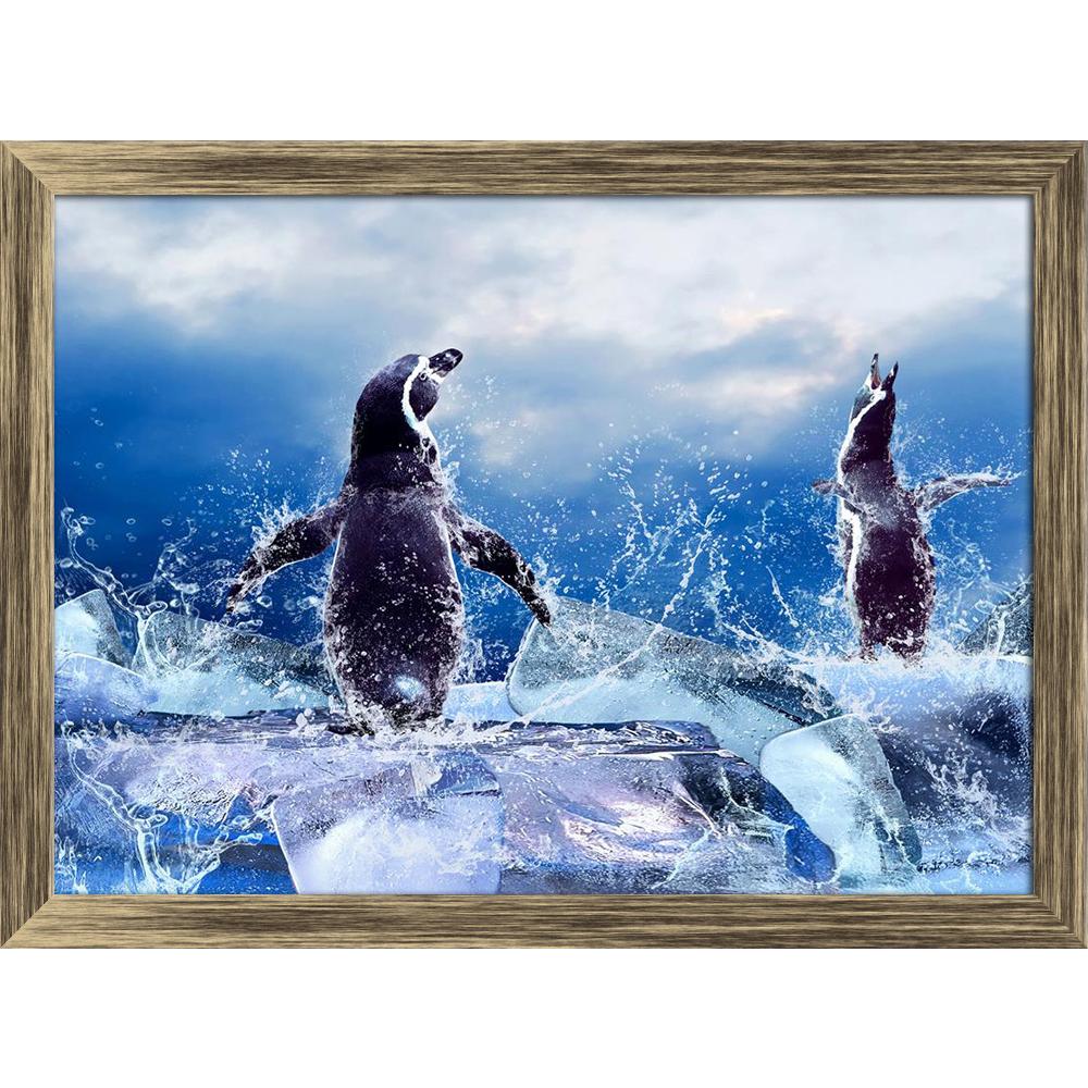 ArtzFolio Penguin On The Ice In Water Drops D2 Canvas Painting-Paintings Wooden Framing-AZ5005938ART_FR_RF_R-0-Image Code 5005938 Vishnu Image Folio Pvt Ltd, IC 5005938, ArtzFolio, Paintings Wooden Framing, Animals, Photography, penguin, on, the, ice, in, water, drops, d2, canvas, painting, framed, print, wall, for, living, room, with, frame, poster, pitaara, box, large, size, drawing, art, split, big, office, reception, of, kids, panel, designer, decorative, amazonbasics, reprint, small, bedroom, scenery, 