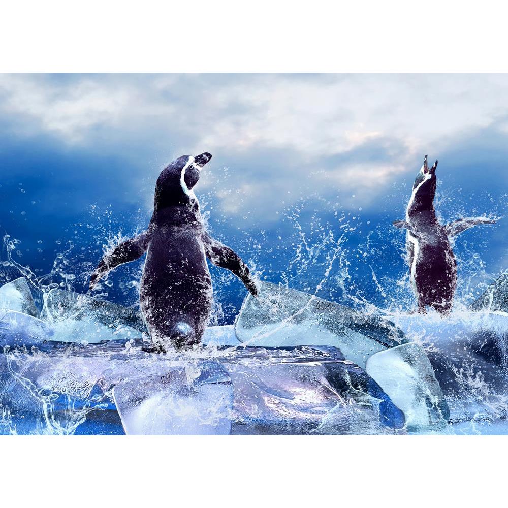 ArtzFolio Penguin On The Ice In Water Drops D2 Unframed Premium Canvas Painting-Paintings Unframed Premium-AZ5005938ART_UN_RF_R-0-Image Code 5005938 Vishnu Image Folio Pvt Ltd, IC 5005938, ArtzFolio, Paintings Unframed Premium, Animals, Photography, penguin, on, the, ice, in, water, drops, d2, unframed, premium, canvas, painting, large, size, print, wall, for, living, room, without, frame, decorative, poster, art, pitaara, box, drawing, amazonbasics, big, kids, designer, office, reception, reprint, bedroom,