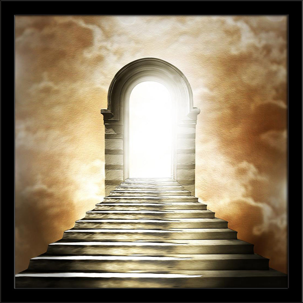 Light Leading to Heaven or Hell Painting Poster Frame-Regular Art Framed-REG_FR-IC 5005955 IC 5005955, Automobiles, Christianity, Fantasy, Illustrations, Jesus, Marble and Stone, Religion, Religious, Signs, Signs and Symbols, Spiritual, Transportation, Travel, Vehicles, light, leading, to, heaven, or, hell, painting, poster, frame, stairway, background, and, heavenly, in, arc, arch, belief, climb, cloud, concept, dark, design, doom, door, dream, dusk, end, enter, entrance, evil, faith, gloomy, god, granite,