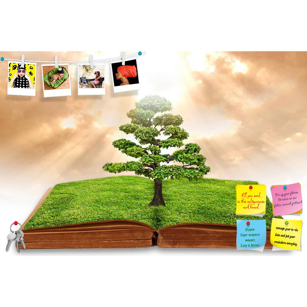 ArtzFolio Big Tree Growth From A Book With Beautiful Sky Printed Bulletin Board Notice Pin Board Soft Board | Frameless-Bulletin Boards Frameless-AZ5005981BLB_FL_RF_R-0-Image Code 5005981 Vishnu Image Folio Pvt Ltd, IC 5005981, ArtzFolio, Bulletin Boards Frameless, Conceptual, Landscapes, Digital Art, big, tree, growth, from, a, book, with, beautiful, sky, printed, bulletin, board, notice, pin, soft, frameless, agriculture, album, background, blank, concept, cover, creativity, data, dream, ecological, ecolo