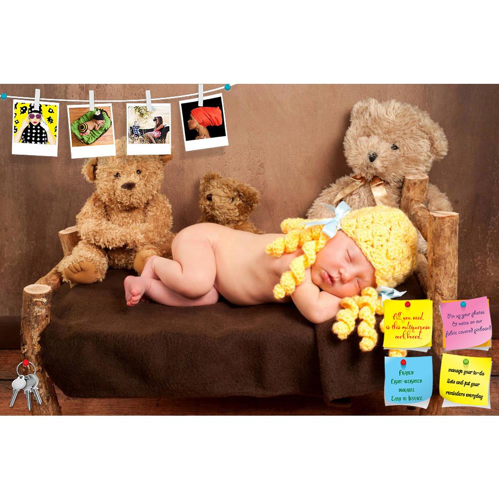 ArtzFolio Newborn Baby Girl D1 Printed Bulletin Board Notice Pin Board Soft Board | Frameless-Bulletin Boards Frameless-AZ5005983BLB_FL_RF_R-0-Image Code 5005983 Vishnu Image Folio Pvt Ltd, IC 5005983, ArtzFolio, Bulletin Boards Frameless, Kids, Photography, newborn, baby, girl, d1, printed, bulletin, board, notice, pin, soft, frameless, goldilocks, infant, sleeping, bears, “3, bears”, “fairy, tale”, female, hat, costume, cute, adorable, caucasian, innocence, innocent, “goldi, locks”, bed, “stuffed, animal”