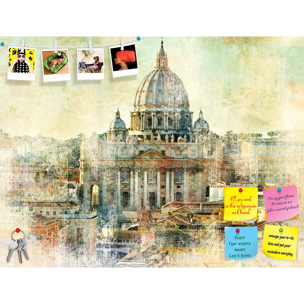 ArtzFolio St Pietro, Vatican Artwork Printed Bulletin Board Notice Pin Board Soft Board | Frameless-Bulletin Boards Frameless-AZ5005986BLB_FL_RF_R-0-Image Code 5005986 Vishnu Image Folio Pvt Ltd, IC 5005986, ArtzFolio, Bulletin Boards Frameless, Places, Vintage, Fine Art Reprint, st, pietro, vatican, artwork, printed, bulletin, board, notice, pin, soft, frameless, italy, rome, travel, church, europe, italian, holiday, old, art, town, view, dome, city, roma, road, night, light, saint, jesus, retro, great, st