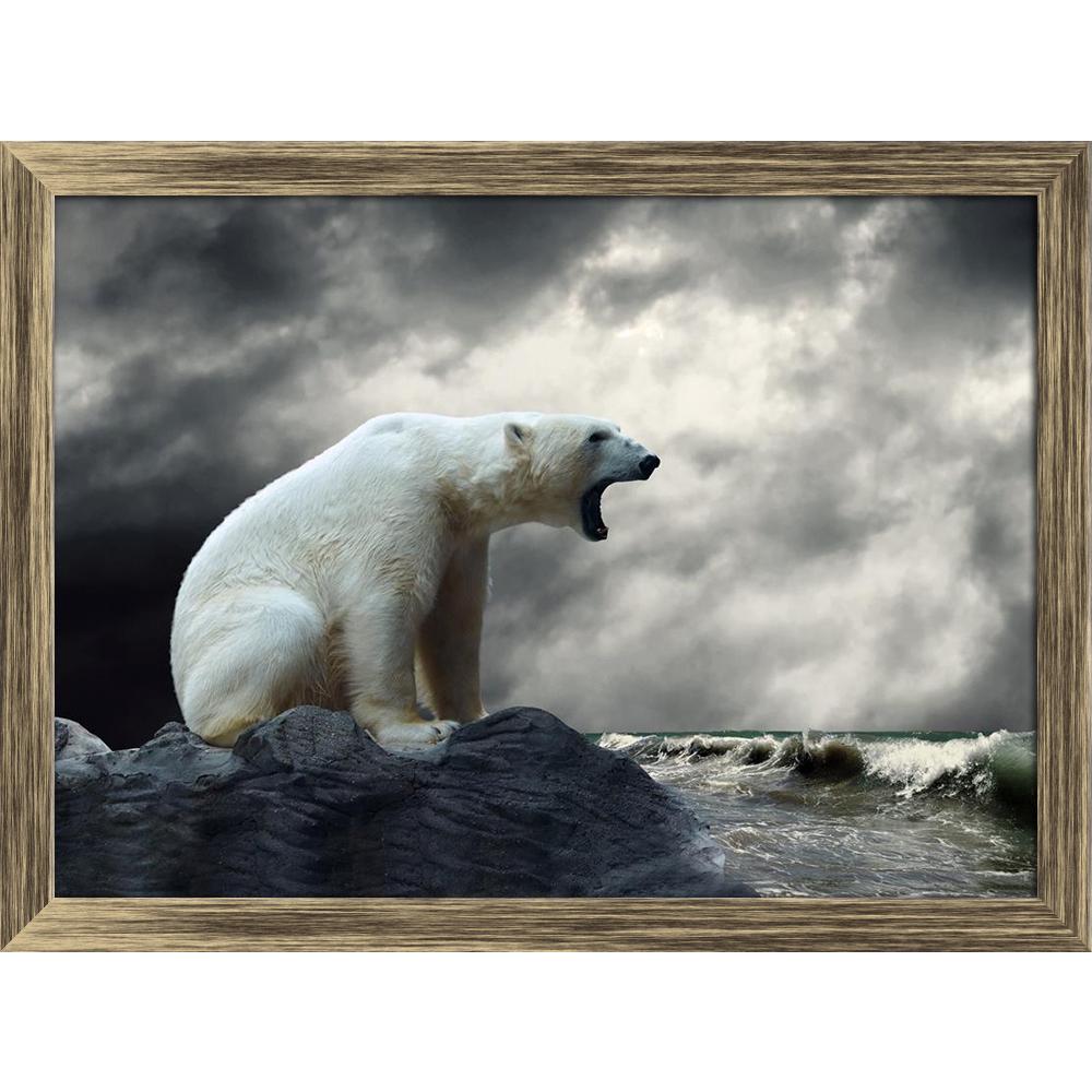 ArtzFolio White Polar Bear Hunter On The Ice In Water Drops D1 Canvas Painting-Paintings Wooden Framing-AZ5005990ART_FR_RF_R-0-Image Code 5005990 Vishnu Image Folio Pvt Ltd, IC 5005990, ArtzFolio, Paintings Wooden Framing, Animals, Photography, white, polar, bear, hunter, on, the, ice, in, water, drops, d1, canvas, painting, framed, print, wall, for, living, room, with, frame, poster, pitaara, box, large, size, drawing, art, split, big, office, reception, of, kids, panel, designer, decorative, amazonbasics,