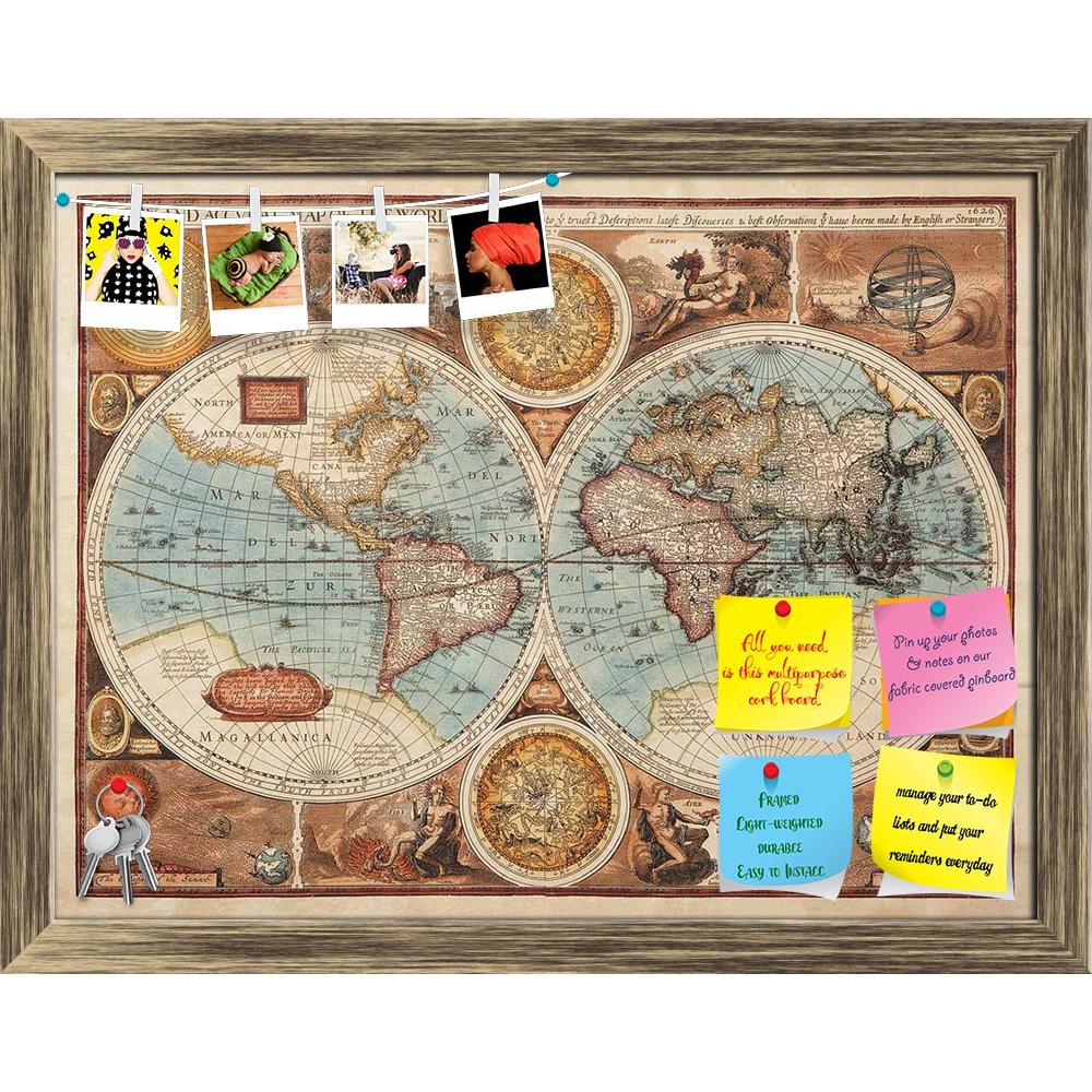 ArtzFolio Image of an Old Map 1626 of the World Printed Bulletin Board Notice Pin Board Soft Board | Framed-Bulletin Boards Framed-AZ5005991BLB_FR_RF_R-0-Image Code 5005991 Vishnu Image Folio Pvt Ltd, IC 5005991, ArtzFolio, Bulletin Boards Framed, Places, Vintage, Photography, image, of, an, old, map, 1626, the, world, printed, bulletin, board, notice, pin, soft, framed, abstract, africa, america, ancient, antique, art, asia, atlantic, atlas, australia, background, border, burnt, canvas, color, decorative, 