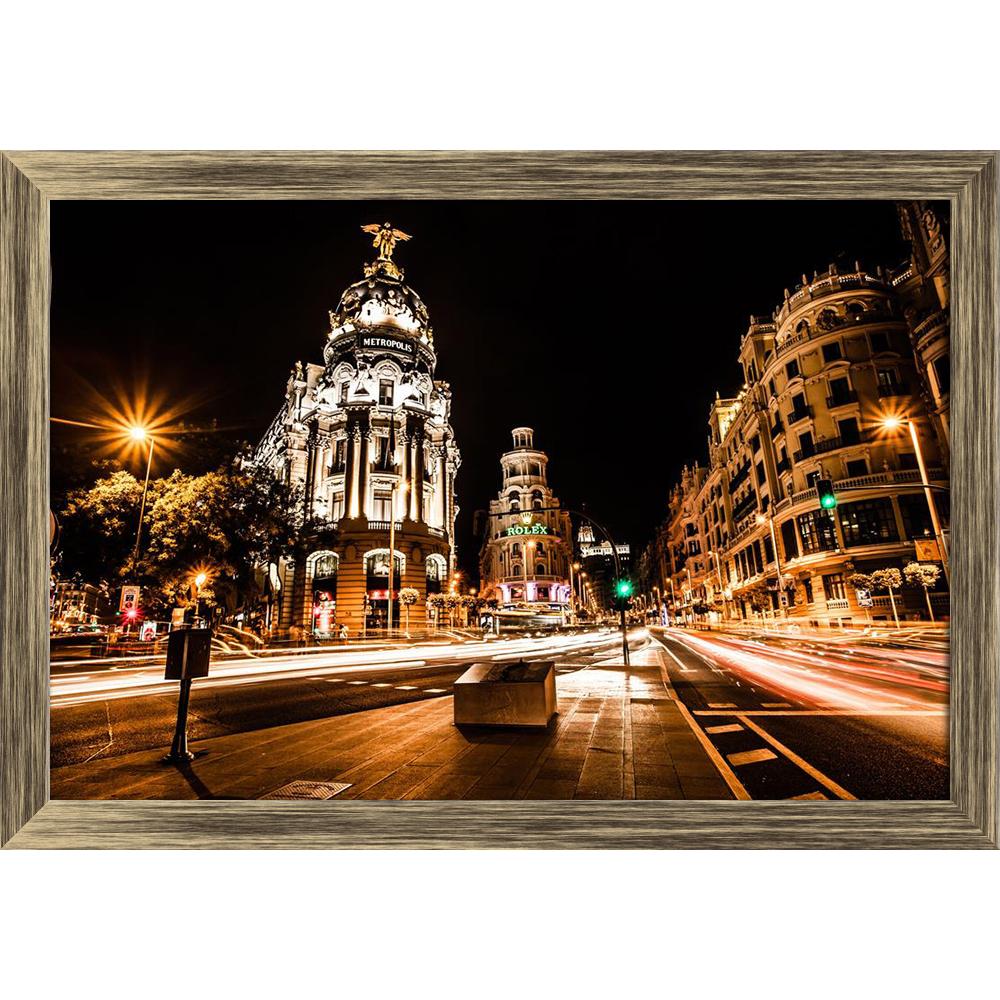 ArtzFolio Street Traffic In Night Madrid, Spain Canvas Painting-Paintings Wooden Framing-AZ5005996ART_FR_RF_R-0-Image Code 5005996 Vishnu Image Folio Pvt Ltd, IC 5005996, ArtzFolio, Paintings Wooden Framing, Places, Photography, street, traffic, in, night, madrid, spain, canvas, painting, framed, print, wall, for, living, room, with, frame, poster, pitaara, box, large, size, drawing, art, split, big, office, reception, of, kids, panel, designer, decorative, amazonbasics, reprint, small, bedroom, on, scenery