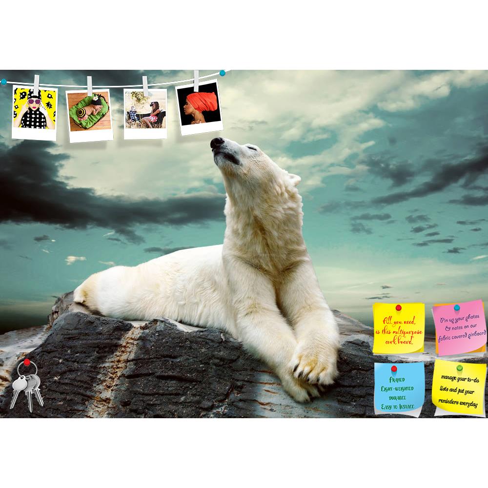 ArtzFolio White Polar Bear Hunte Printed Bulletin Board Notice Pin Board Soft Board | Frameless-Bulletin Boards Frameless-AZ5005998BLB_FL_RF_R-0-Image Code 5005998 Vishnu Image Folio Pvt Ltd, IC 5005998, ArtzFolio, Bulletin Boards Frameless, Animals, Photography, white, polar, bear, hunte, printed, bulletin, board, notice, pin, soft, frameless, aggressive, animal, antarctic, arctic, background, big, captive, captivity, climate, clouds, dangerous, destruction, drops, endangered, extinct, extinction, fur, hab