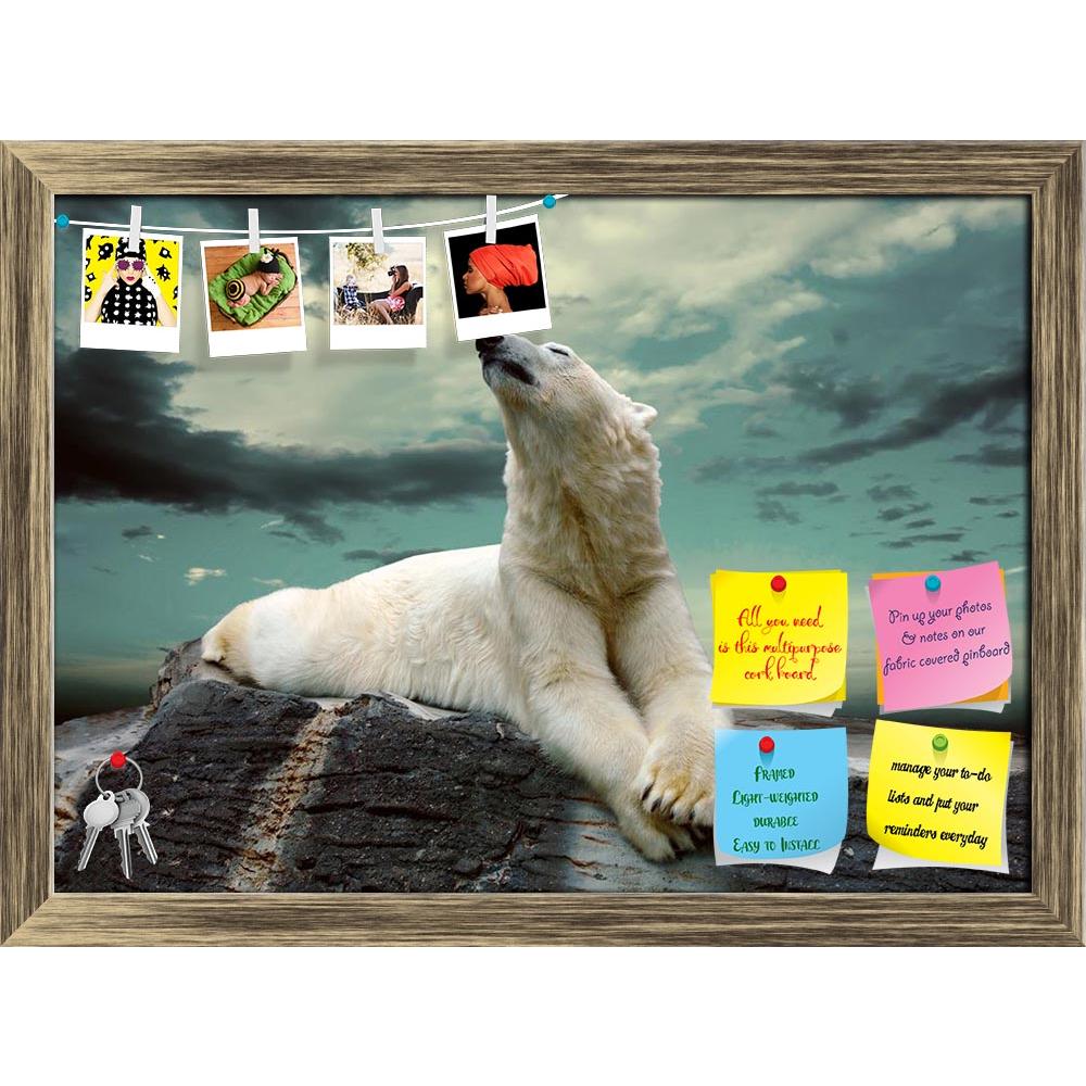 ArtzFolio White Polar Bear Hunte Printed Bulletin Board Notice Pin Board Soft Board | Framed-Bulletin Boards Framed-AZ5005998BLB_FR_RF_R-0-Image Code 5005998 Vishnu Image Folio Pvt Ltd, IC 5005998, ArtzFolio, Bulletin Boards Framed, Animals, Photography, white, polar, bear, hunte, printed, bulletin, board, notice, pin, soft, framed, aggressive, animal, antarctic, arctic, background, big, captive, captivity, climate, clouds, dangerous, destruction, drops, endangered, extinct, extinction, fur, habitat, hunt, 