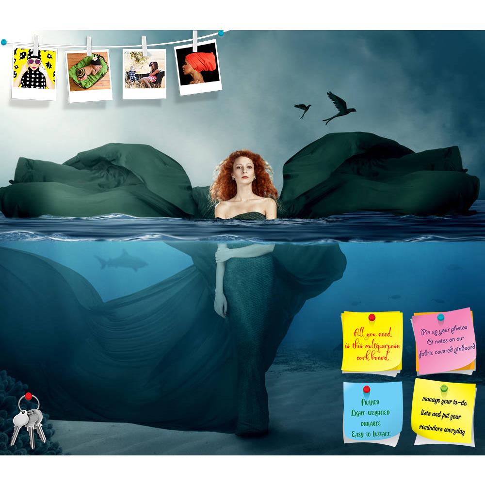 ArtzFolio Beautiful Red Haired Goddes Standing In The Water Printed Bulletin Board Notice Pin Board Soft Board | Frameless-Bulletin Boards Frameless-AZ5006002BLB_FL_RF_R-0-Image Code 5006002 Vishnu Image Folio Pvt Ltd, IC 5006002, ArtzFolio, Bulletin Boards Frameless, Figurative, Photography, beautiful, red, haired, goddes, standing, in, the, water, printed, bulletin, board, notice, pin, soft, frameless, wet, blue, young, turquoise, splashing, manipulated, liquid, freshness, ocean, surreal, bird, fuzzy, blo