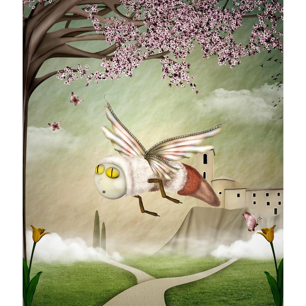 ArtzFolio Fantasy Bee In A Spring Scenery Canvas Painting-Paintings MDF Framing-AZ5006005ART_UN_RF_R-0-Image Code 5006005 Vishnu Image Folio Pvt Ltd, IC 5006005, ArtzFolio, Paintings MDF Framing, Conceptual, Kids, Digital Art, fantasy, bee, in, a, spring, scenery, canvas, painting, framed, print, wall, for, living, room, with, frame, poster, pitaara, box, large, size, drawing, art, split, big, office, reception, photography, of, panel, designer, decorative, amazonbasics, reprint, small, bedroom, on, 3d, fly