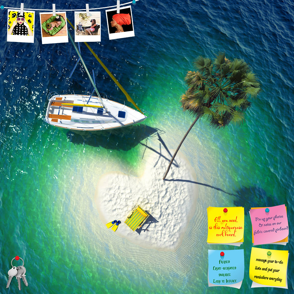 ArtzFolio Wonderful Holiday In A Tropical Paradise Printed Bulletin Board Notice Pin Board Soft Board | Frameless-Bulletin Boards Frameless-AZ5006012BLB_FL_RF_R-0-Image Code 5006012 Vishnu Image Folio Pvt Ltd, IC 5006012, ArtzFolio, Bulletin Boards Frameless, Landscapes, Photography, wonderful, holiday, in, a, tropical, paradise, printed, bulletin, board, notice, pin, soft, frameless, heart, island, concept, beach, caribbean, palm, 3d, sea, aerial, background, beautiful, beauty, blue, breeze, chair, coast, 