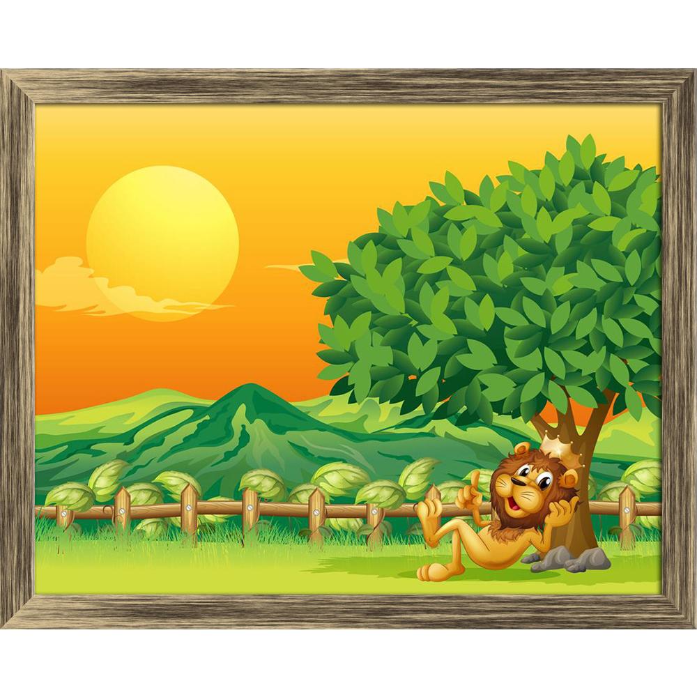 ArtzFolio King Lion Inside The Wooden Fence Canvas Painting-Paintings Wooden Framing-AZ5006013ART_FR_RF_R-0-Image Code 5006013 Vishnu Image Folio Pvt Ltd, IC 5006013, ArtzFolio, Paintings Wooden Framing, Animals, Kids, Digital Art, king, lion, inside, the, wooden, fence, canvas, painting, framed, print, wall, for, living, room, with, frame, poster, pitaara, box, large, size, drawing, art, split, big, office, reception, photography, of, panel, designer, decorative, amazonbasics, reprint, small, bedroom, on, 