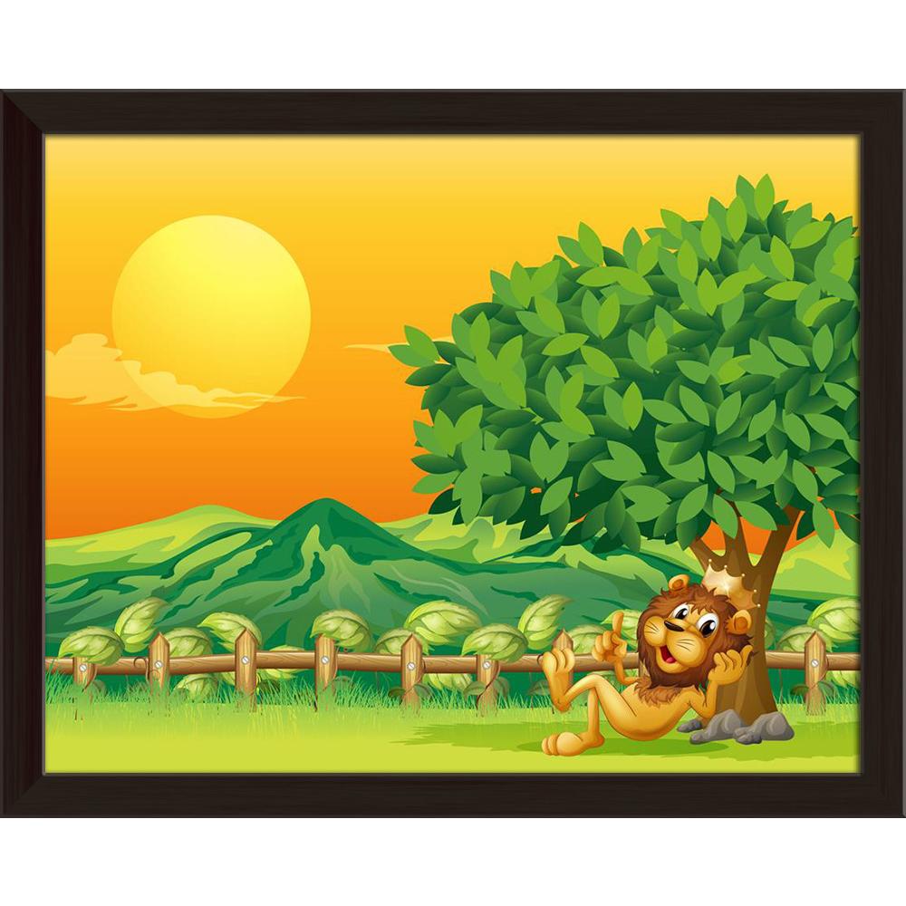 ArtzFolio King Lion Inside The Wooden Fence Canvas Painting Synthetic Frame-Paintings Synthetic Framing-AZ5006013ART_FR_RF_R-0-Image Code 5006013 Vishnu Image Folio Pvt Ltd, IC 5006013, ArtzFolio, Paintings Synthetic Framing, Animals, Kids, Digital Art, king, lion, inside, the, wooden, fence, canvas, painting, synthetic, frame, framed, print, wall, for, living, room, with, poster, pitaara, box, large, size, drawing, art, split, big, office, reception, photography, of, panel, designer, decorative, amazonbasi