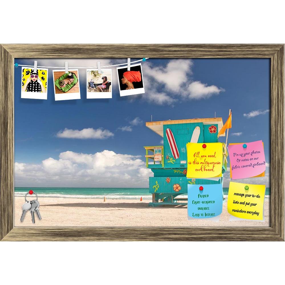 ArtzFolio Lifeguard House on Miami Beach Florida, USA D1 Printed Bulletin Board Notice Pin Board Soft Board | Framed-Bulletin Boards Framed-AZ5006027BLB_FR_RF_R-0-Image Code 5006027 Vishnu Image Folio Pvt Ltd, IC 5006027, ArtzFolio, Bulletin Boards Framed, Landscapes, Places, Photography, lifeguard, house, on, miami, beach, florida, usa, d1, printed, bulletin, board, notice, pin, soft, framed, outdoor, leisure, americas, vibrant, park, tropical, atlantic, ocean, travel, view, day, horizontal, yellow, sand, 