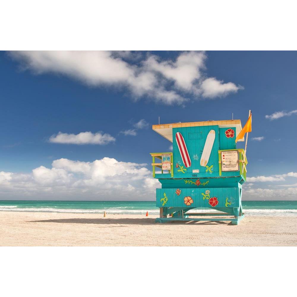 ArtzFolio Lifeguard House on Miami Beach Florida, USA D1 Canvas Painting-Paintings MDF Framing-AZ5006027ART_UN_RF_R-0-Image Code 5006027 Vishnu Image Folio Pvt Ltd, IC 5006027, ArtzFolio, Paintings MDF Framing, Landscapes, Places, Photography, lifeguard, house, on, miami, beach, florida, usa, d1, canvas, painting, framed, print, wall, for, living, room, with, frame, poster, pitaara, box, large, size, drawing, art, split, big, office, reception, of, kids, panel, designer, decorative, amazonbasics, reprint, s