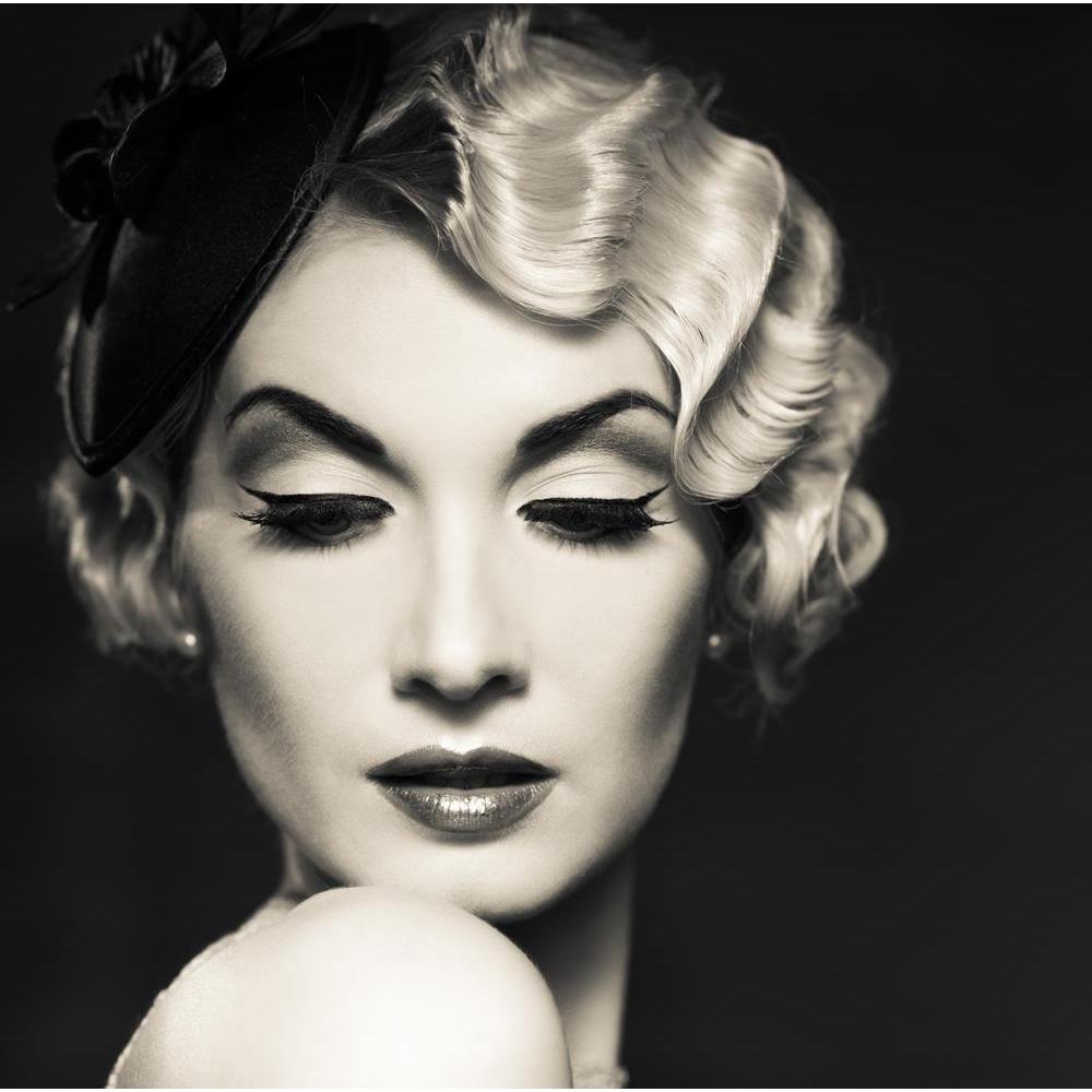 ArtzFolio Monochrome Picture of Elegant Retro Woman D1 Canvas Painting-Paintings MDF Framing-AZ5006028ART_UN_RF_R-0-Image Code 5006028 Vishnu Image Folio Pvt Ltd, IC 5006028, ArtzFolio, Paintings MDF Framing, Fashion, Portraits, Photography, monochrome, picture, of, elegant, retro, woman, d1, canvas, painting, framed, print, wall, for, living, room, with, frame, poster, pitaara, box, large, size, drawing, art, split, big, office, reception, kids, panel, designer, decorative, amazonbasics, reprint, small, be