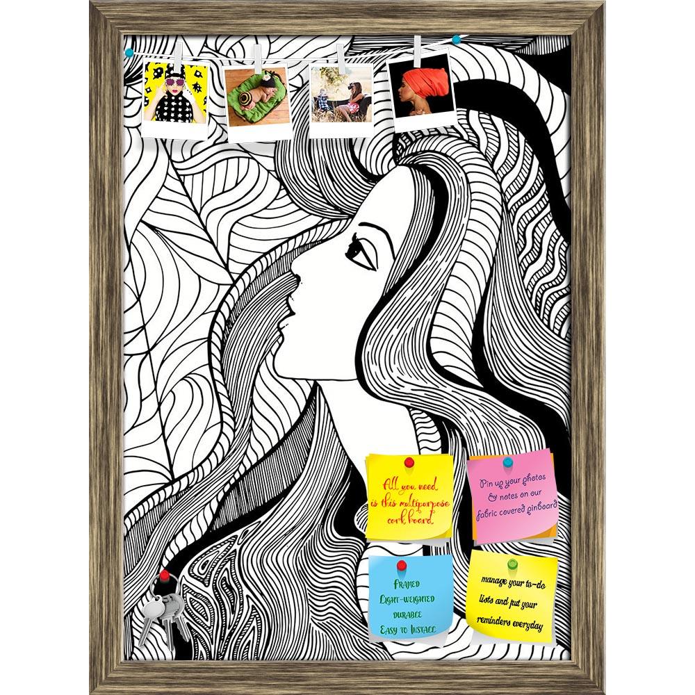 ArtzFolio Abstract Girl Image Printed Bulletin Board Notice Pin Board Soft Board | Framed-Bulletin Boards Framed-AZ5006038BLB_FR_RF_R-0-Image Code 5006038 Vishnu Image Folio Pvt Ltd, IC 5006038, ArtzFolio, Bulletin Boards Framed, Fashion, Portraits, Digital Art, abstract, girl, image, printed, bulletin, board, notice, pin, soft, framed, hand, drawn, illustration., pin up board, push pin board, extra large cork board, big pin board, notice board, small bulletin board, cork board, wall notice board, giant cor
