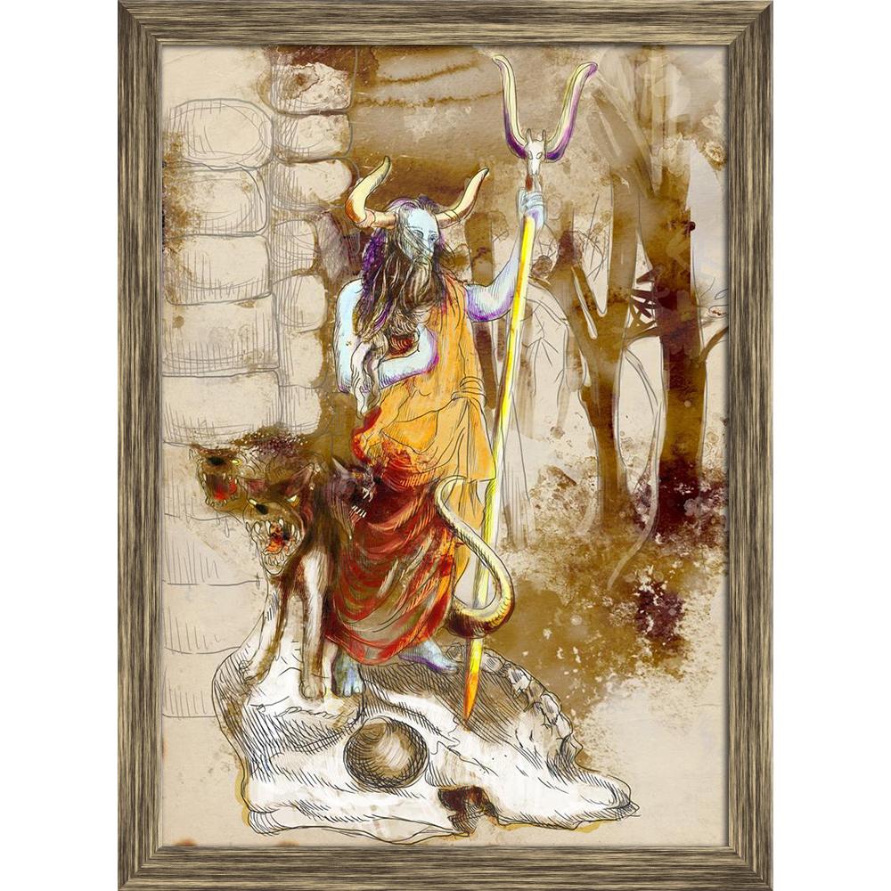 ArtzFolio Image of Ancient Greek Myths Legends Hades Canvas Painting Synthetic Frame-Paintings Synthetic Framing-AZ5006050ART_FR_RF_R-0-Image Code 5006050 Vishnu Image Folio Pvt Ltd, IC 5006050, ArtzFolio, Paintings Synthetic Framing, Fantasy, Religious, Fine Art Reprint, image, of, ancient, greek, myths, legends, hades, canvas, painting, synthetic, frame, framed, print, wall, for, living, room, with, poster, pitaara, box, large, size, drawing, art, split, big, office, reception, photography, kids, panel, d
