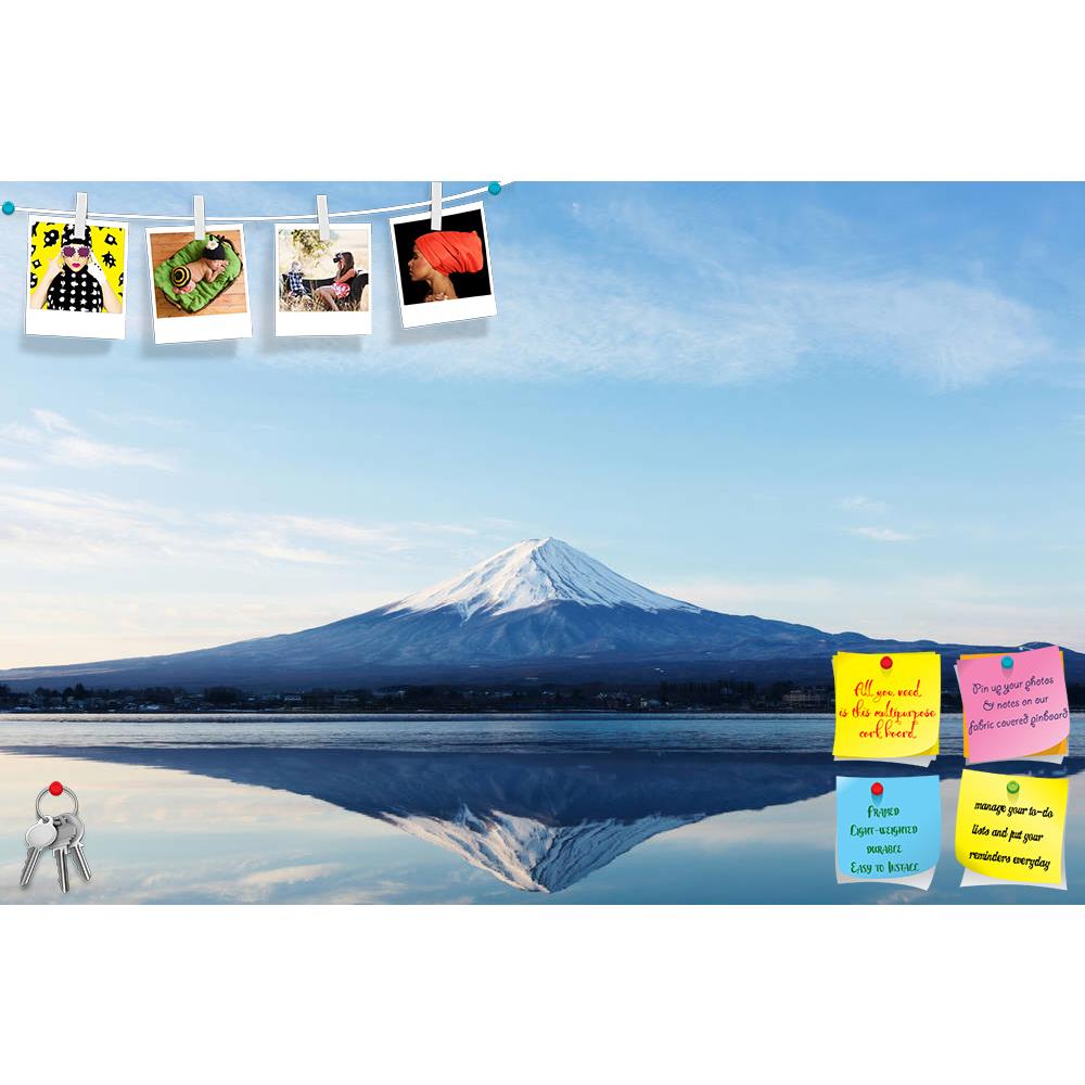 ArtzFolio An Inverted Image Of Mount Fuji Printed Bulletin Board Notice Pin Board Soft Board | Frameless-Bulletin Boards Frameless-AZ5006061BLB_FL_RF_R-0-Image Code 5006061 Vishnu Image Folio Pvt Ltd, IC 5006061, ArtzFolio, Bulletin Boards Frameless, Landscapes, Places, Photography, an, inverted, image, of, mount, fuji, printed, bulletin, board, notice, pin, soft, frameless, mt, japan, japanese, winter, snow, capped, peak, mountain, scenery, landscape, lake, kawaguchi, fujisan, panorama, water, surface, vie