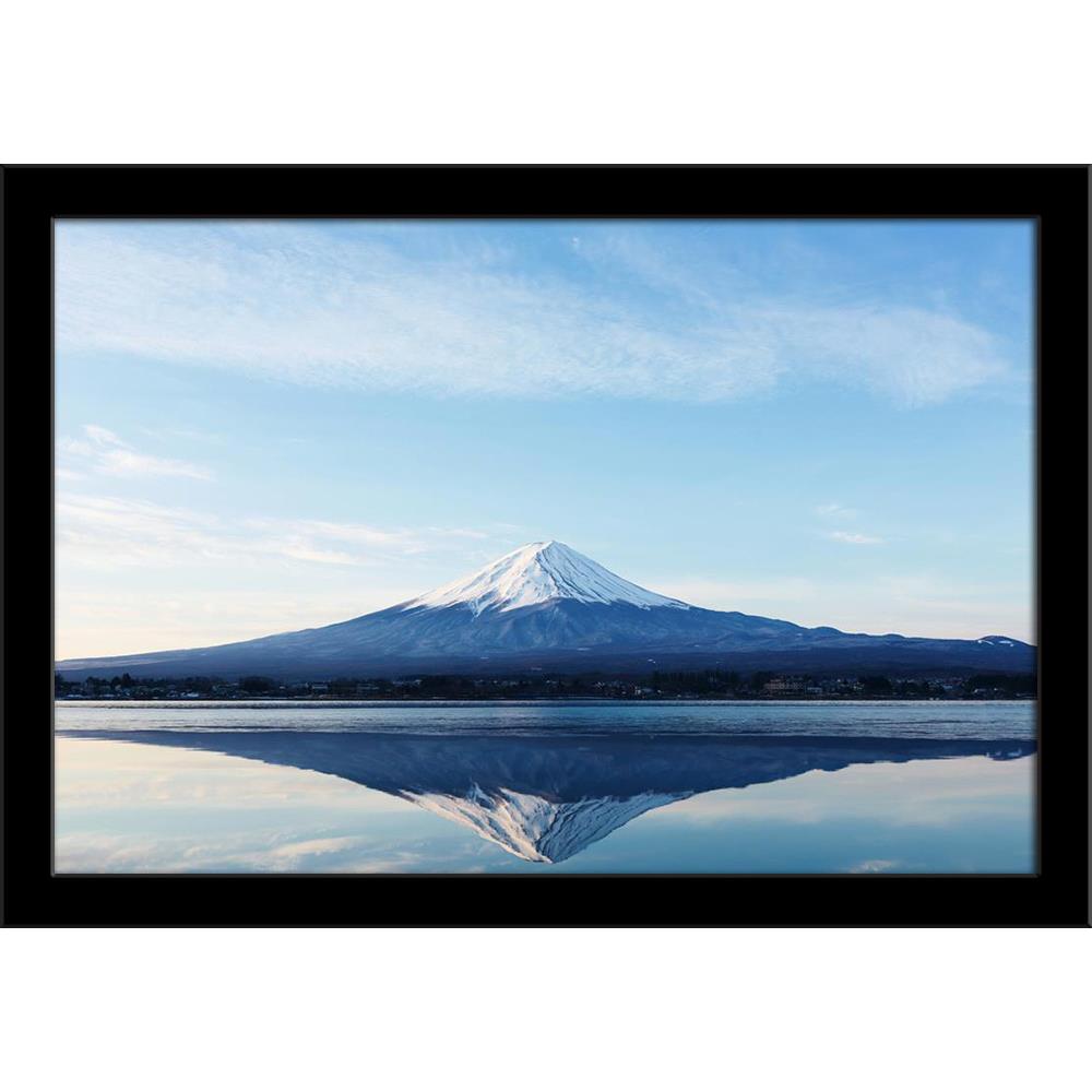 An Inverted Image Of Mount Fuji Painting Poster Frame-Regular Art Framed-REG_FR-IC 5006061 IC 5006061, God Ram, Hinduism, Japanese, Landscapes, Mountains, Nature, Panorama, Scenic, an, inverted, image, of, mount, fuji, painting, poster, frame, japan, mountain, view, mt, beautiful, beauty, big, blue, cloud, day, high, up, highest, lake, landscape, large, morning, peak, nobody, reflection, resort, rural, scene, scenery, scenics, sky, snow, covered, surface, tall, tourist, tranquil, views, water, winter, artzf