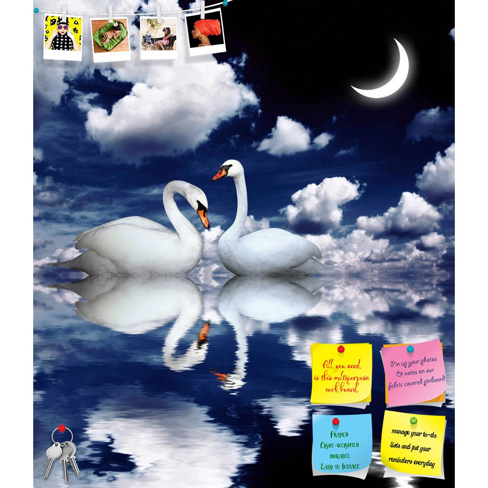 ArtzFolio Image of Two White Swans D1 Printed Bulletin Board Notice Pin Board Soft Board | Frameless-Bulletin Boards Frameless-AZ5006062BLB_FL_RF_R-0-Image Code 5006062 Vishnu Image Folio Pvt Ltd, IC 5006062, ArtzFolio, Bulletin Boards Frameless, Birds, Photography, image, of, two, white, swans, d1, printed, bulletin, board, notice, pin, soft, frameless, swan, bird, pair, animal, lake, love, night, moon, crescent, sky, dark, fairytale, moonlight, twilight, star, sleeping, mystery, dream, fantasy, nature, po
