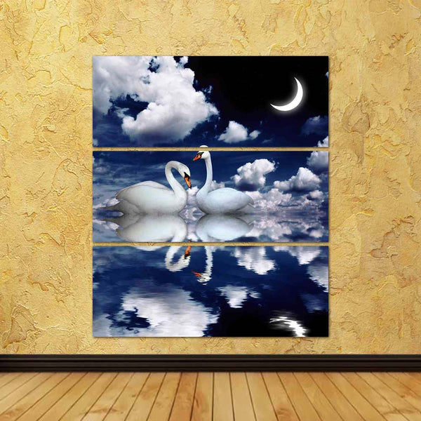 ArtzFolio Image of Two White Swans D1 Split Art Painting Panel on Sunboard-Split Art Panels-AZ5006062SPL_FR_RF_R-0-Image Code 5006062 Vishnu Image Folio Pvt Ltd, IC 5006062, ArtzFolio, Split Art Panels, Birds, Photography, image, of, two, white, swans, d1, split, art, painting, panel, on, sunboard, framed, canvas, print, wall, for, living, room, with, frame, poster, pitaara, box, large, size, drawing, big, office, reception, kids, designer, decorative, amazonbasics, reprint, small, bedroom, scenery, swan, b