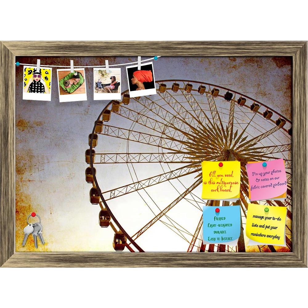 ArtzFolio Ferris Wheel With Blue Sky Printed Bulletin Board Notice Pin Board Soft Board | Framed-Bulletin Boards Framed-AZ5006063BLB_FR_RF_R-0-Image Code 5006063 Vishnu Image Folio Pvt Ltd, IC 5006063, ArtzFolio, Bulletin Boards Framed, Places, Photography, ferris, wheel, with, blue, sky, printed, bulletin, board, notice, pin, soft, framed, activity, amusement, architecture, attraction, big, carnival, carousel, circle, circus, color, enjoy, fair, festival, fun, giant, giddiness, giddy, height, holiday, moti