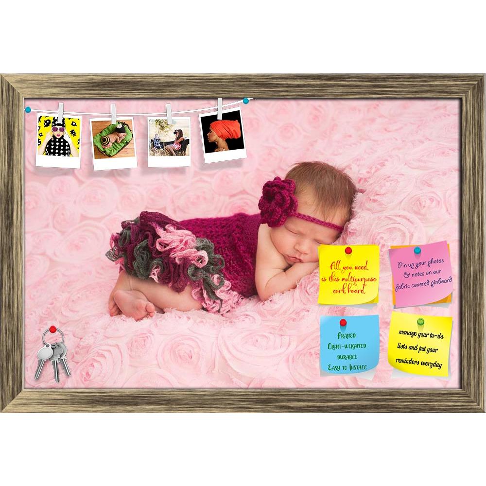 ArtzFolio Portrait of a Newborn Baby Girl D1 Printed Bulletin Board Notice Pin Board Soft Board | Framed-Bulletin Boards Framed-AZ5006070BLB_FR_RF_R-0-Image Code 5006070 Vishnu Image Folio Pvt Ltd, IC 5006070, ArtzFolio, Bulletin Boards Framed, Kids, Photography, portrait, of, a, newborn, baby, girl, d1, printed, bulletin, board, notice, pin, soft, framed, infant, pink, maroon, sleeping, sleep, peaceful, serene, caucasian, romper, dress, crocheted, cute, adorable, innocence, innocent, headband, female, huma