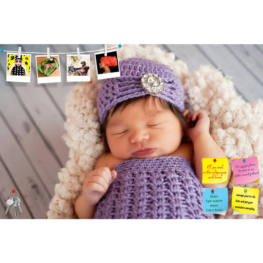 ArtzFolio Portrait of a Newborn Baby Girl D2 Printed Bulletin Board Notice Pin Board Soft Board | Frameless-Bulletin Boards Frameless-AZ5006071BLB_FL_RF_R-0-Image Code 5006071 Vishnu Image Folio Pvt Ltd, IC 5006071, ArtzFolio, Bulletin Boards Frameless, Kids, Photography, portrait, of, a, newborn, baby, girl, d2, printed, bulletin, board, notice, pin, soft, frameless, infant, flapper, hat, fancy, dressy, lavender, sleeping, sleep, peaceful, serene, cute, adorable, innocence, innocent, formal, elegant, femal