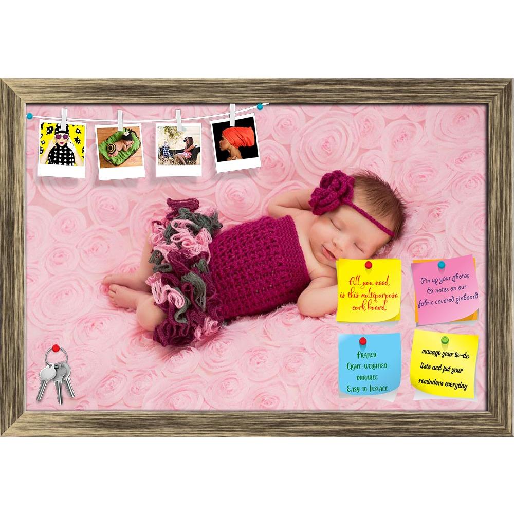 ArtzFolio Portrait of a Newborn Baby Girl D3 Printed Bulletin Board Notice Pin Board Soft Board | Framed-Bulletin Boards Framed-AZ5006072BLB_FR_RF_R-0-Image Code 5006072 Vishnu Image Folio Pvt Ltd, IC 5006072, ArtzFolio, Bulletin Boards Framed, Kids, Photography, portrait, of, a, newborn, baby, girl, d3, printed, bulletin, board, notice, pin, soft, framed, infant, pink, maroon, sleeping, sleep, peaceful, serene, caucasian, romper, dress, crocheted, cute, adorable, innocence, innocent, headband, female, huma